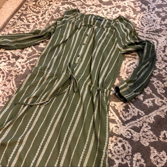GAP Dresses & Skirts - GAP Forest Green Dress Diamond Chain | Size XS